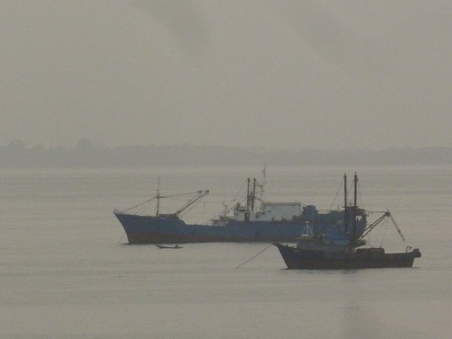 Fishing Vessels in the Gulf of Guinea